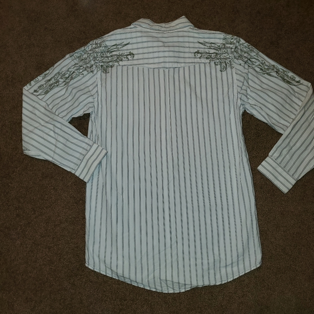 Striped button down - Picture 2 of 2